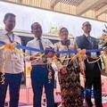 Peresmian uji coba bus hidrogen, dalam acara Global Hydrogen Ecosystem Summit (GHES) 2026, di JCC, Jakarta. Selasa (21/7/2026). (CNBC Indonesia/Firda Dwi Muliawati)