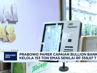 Prabowo Pamer Capaian Bullion Bank RI, Kelola 153 Ton Emas