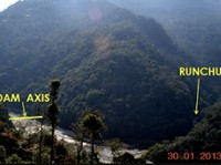 Proyek Pembangkit Listrik Tenaga Air Teesta. (Dok. nhpcindia.com)