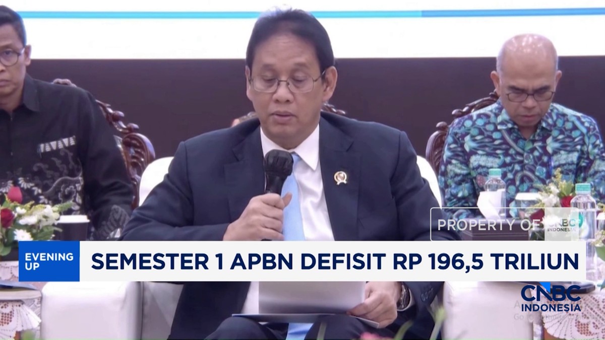 Video: Semester 1 APBN Defisit Rp 196.5 Triliun