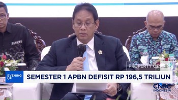 Semester 1 APBN Defisit Rp 196.5 Triliun