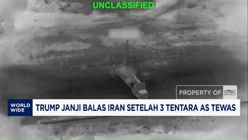Trump Janji Balas Iran Setelah 3 Tentara AS Tewas