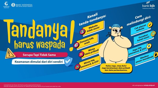 Waspadai Modus Penipuan Digital, bank bjb Imbau Hal Ini ke Nasabah