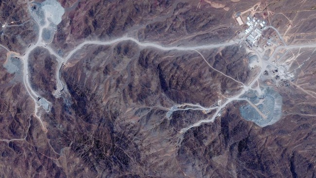 Mengenal Pickaxe Mountain, Gunung Nuklir Iran yang Bikin Trump Waswas