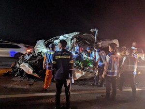 Mimpi Liburan Rombongan Makassar Terenggut di Tol Pandaan-Malang