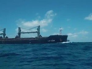 Kapal Kargo Curah Tujuan IWIP Tabrak Rumpon Milik Nelayan di Halmahera Tengah