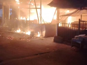 Kebakaran Ruko di Pasar Ciputat Padam, Diduga Akibat Korsleting