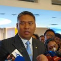 Kepala Badan Gizi Nasional (BGN) Sudaryono saat ditemui di Kantor Pusat BGN, Jakarta, Rabu (22/7/2026). (CNBC Indonesia/Martyasari Rizky)