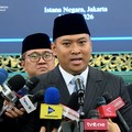 Kepala Badan Gizi Nasional, Sudaryono menyampaikan kepada media usai dilantik Presiden Prabowo Subianto di Istana Merdeka, Jakarta, Rabu (22/7/2026). (Tangkapan Layar Youtube/Sekretariat Presiden)