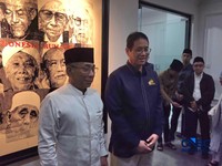 Menteri Keuangan Purbaya Yudhi Sadewa bertemu dengan Ketua Umum Pengurus Besar Nahdlatul Ulama, Yahya Cholil Staquf. (CNBC Indonesia/Robertus Andrianto)