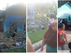 Pikap Hantam Rumah Warga di Lampung Selatan, 2 Orang Tewas dan 5 Luka