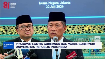Prabowo Lantik Gubernur dan Wakil Gubernur Universitas Republik Indonesia