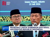 Prabowo Lantik Gubernur dan Wakil Gubernur Universitas Republik Indonesia