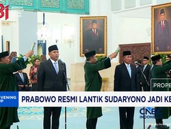 Prabowo Resmi Lantik Sudaryono Jadi Kepala BGN