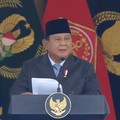 Preisden Prabowo Subianto pimpin upacara Prasetya Perwira (Praspa) TNI dan Polri Tahun 2026. (YouTube/Sekretariat Presiden)