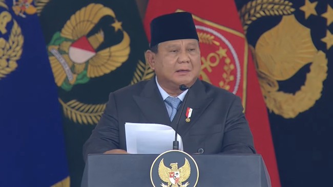 Prabowo Lantik 1.177 Perwira Remaja TNI-Polri 2026, Beri Pesan Ini
