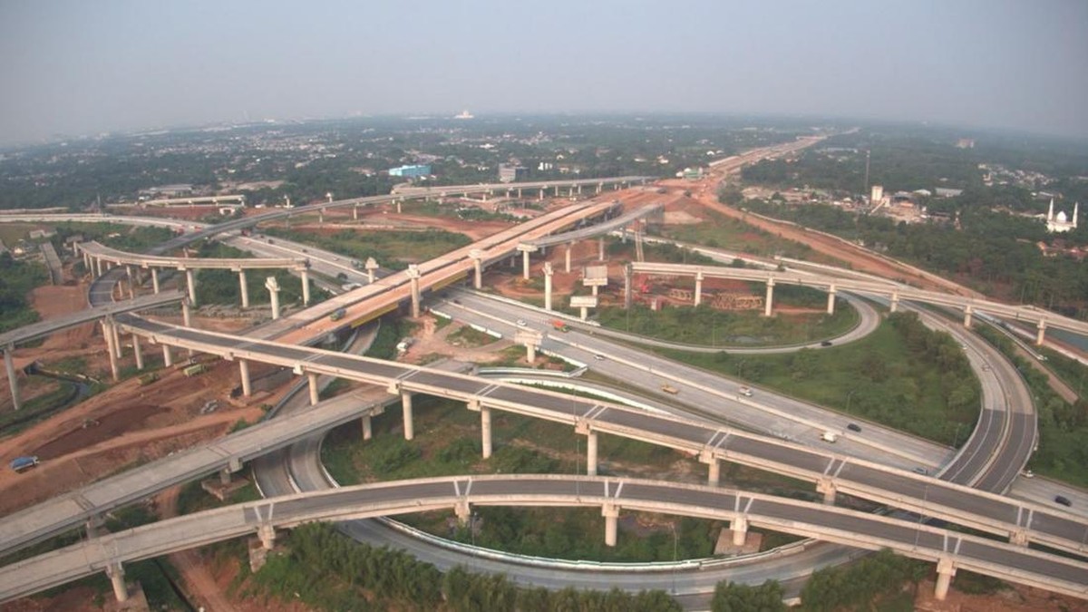 Penampakan Tol Baru Pembelah Jakarta dan Jabar, ke Bandung Anti Macet