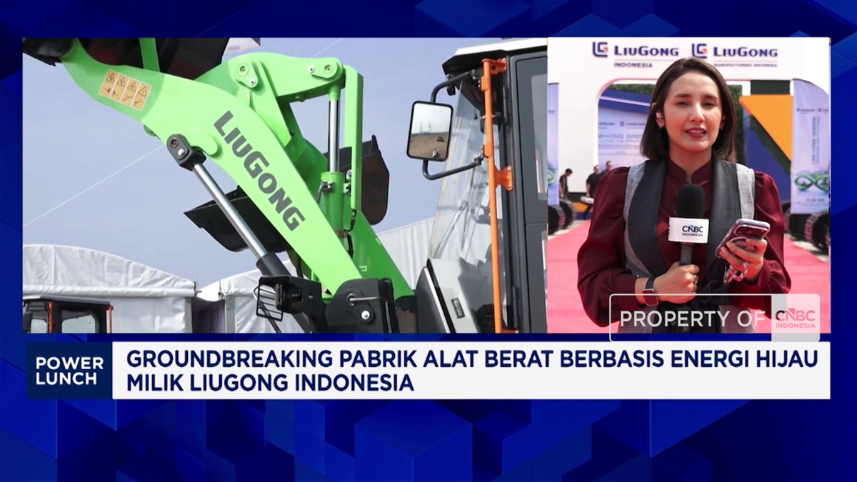 Groundbreaking Pabrik Alat Berat Berbasis Energi Hijau Milik Liugong I