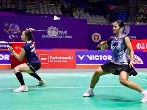Hasil Kejuaraan Dunia Bulutangkis 2026: Rachel/Febi Terhenti di 8 Besar