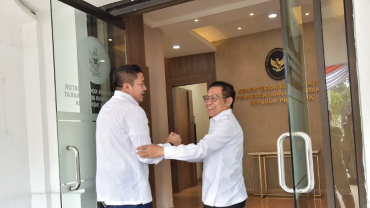 Seskab Teddy Temui Cak Imin, Bahas Kesejahteraan hingga Kemiskinan