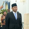 Sudaryono saat dilantik sebagai Kepala Badan Gizi Nasional (BGN) oleh Presiden Prabowo Subianto di Istana Merdeka, Jakarta, Rabu (22/7/2026). (Tangkapan Layar Youtube/Sekretariat Presiden)