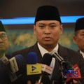 Sudaryono saat dilantik sebagai Kepala Badan Gizi Nasional (BGN) oleh Presiden Prabowo Subianto di Istana Merdeka, Jakarta, Rabu (22/7/2026). (CNBC Indonesia/Muhammad Sabki)