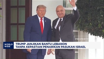 Trump Janjikan Bantu Lebanon
