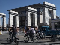 Universitas Sains dan Teknologi Mongolia Dalam di Baotou, kota pusat industri logam tanah jarang di China, Mongolia Dalam, China, 6 April 2026. (REUTERS/Maxim Shemetov)