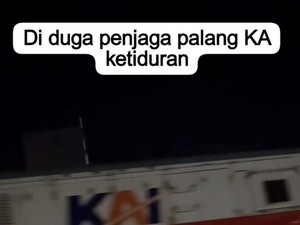 Truk Nyaris Tertabrak KA di Simpang Mengkreng gegara Penjaga Tertidur