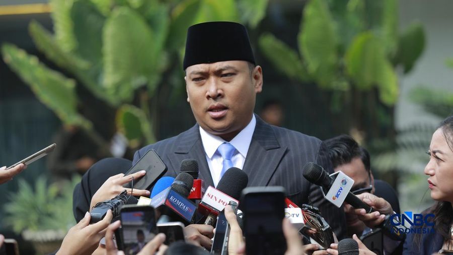 Foto: Sudaryono di Istana Kepresidenan Jakarta, Rabu (22/7/2026). (CNBC Indonesia/Muhammad Sabki)