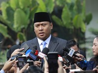 Foto: Sudaryono di Istana Kepresidenan Jakarta, Rabu (22/7/2026). (CNBC Indonesia/Muhammad Sabki)