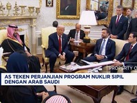 AS Teken Perjanjian Program Nuklir Sipil dengan Arab Saudi