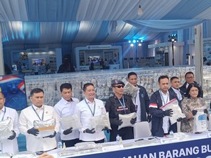BNN Musnahkan 3,37 Ton Narkoba di Hari Anti Narkotika Internasional