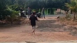 Viral Duel Adu Pedang di Lampung, 1 Orang Luka Parah di Tangan