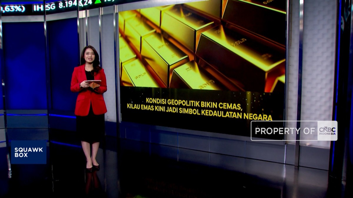 Geopolitik Bikin Cemas, Kilau Emas Jadi Simbol Kedaulatan Negara