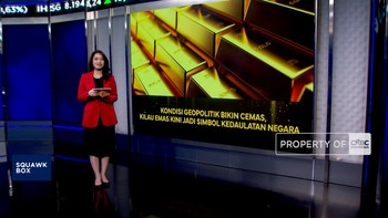 Geopolitik Bikin Cemas, Kilau Emas Jadi Simbol Kedaulatan Negara