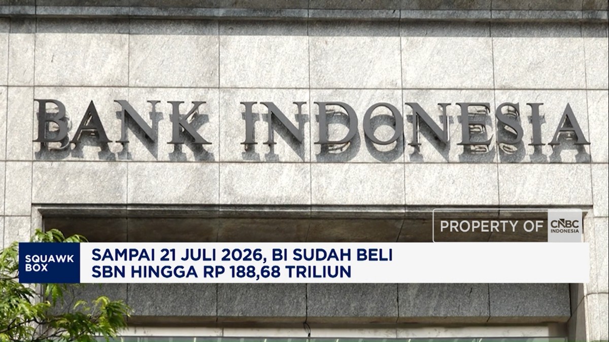 Video: Hingga 21 Juli 2026, BI Beli SBN Rp188,68 Triliun