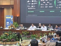 Kementerian Keuangan (Kemenkeu) melalui Satuan Tugas (Satgas) Percepatan Program Pemerintah untuk Mendukung Peningkatan Pertumbuhan Ekonomi (P3M-PPE) menggelar sidang kanal debottlenecking pada Kamis (23/7/2026). (CNBC Indonesia/Chandra Dwi Pranata)