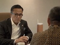 Kepala BP BUMN sekaligus COO Danantara Indonesia, Dony Oskaria, menggelar pertemuan bersama Direktur Utama PT SUCOFINDO, Rabu (22/7/2026). (Tangkapan Layar Youtube/bumn_id)