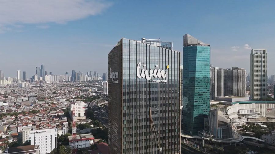 Menara Livin Mandiri. (Tangkapan Layar Youtube/Bank Mandiri)
