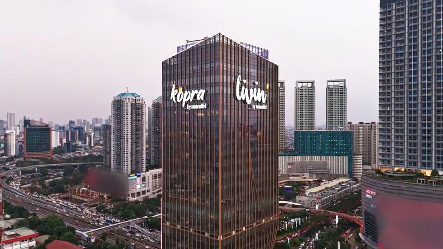 Menara Livin Mandiri. (Tangkapan Layar Youtube/Bank Mandiri)