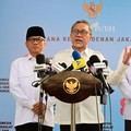 Menteri Koordinator Bidang Pangan Zulkifli Hasan memberikan keterangan pers di Istana Kepresidenan, Jakarta Pusat, Kamis (23/7/2026). (Dok. BPMI Sekretariat Presiden)