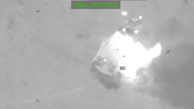 Militer AS mengatakan pada hari Rabu (22 Juli) bahwa mereka telah menyelesaikan serangan terbaru mereka terhadap Iran atas arahan Presiden Donald Trump, untuk malam ke-12 berturut-turut serangan Amerika. (via REUTERS/U.S. Central Command)