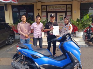 4 Bulan Lenyap Usai Digadaikan, Motor Warga Ditemukan Polisi di Tangerang