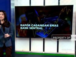 Rapor Cadangan Emas Bank Sentral