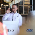 Wakil Ketua MPR RI & Anggota Komisi XII DPR RI, Eddy Soeparno menyampaikan pemaparan dalam acara Coffe Morning di Parle Senayan, Jakarta, Kamis (23/7/2026). (CNBC Indonesia/Tri Susilo)