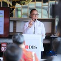 Wakil Ketua MPR RI & Anggota Komisi XII DPR RI, Eddy Soeparno menyampaikan pemaparan dalam acara Coffe Morning di Parle Senayan, Jakarta, Kamis (23/7/2026). (CNBC Indonesia/Tri Susilo)