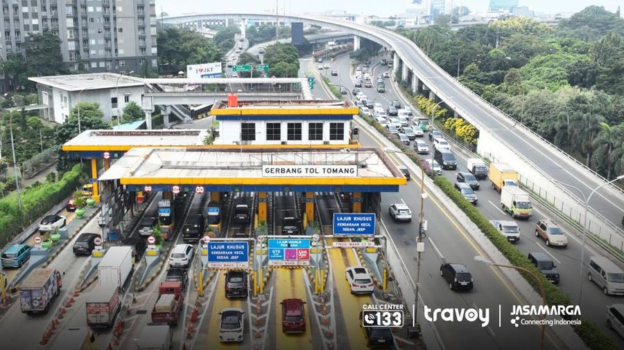 Gerbang Tol (GT) Tomang. (Instagram/official.jasamarga)