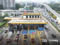 Gerbang Tol (GT) Tomang. (Instagram/official.jasamarga)