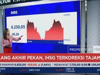 IHSG Terkoreksi Hingga 2% & Rupiah Lesu Lawan Dolar AS